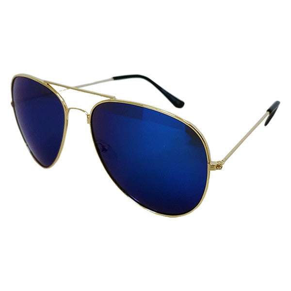 Classic Aviator Mirrored Fashion Sunglasses