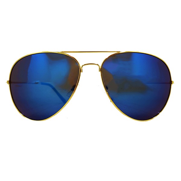 Classic Aviator Mirrored Fashion Sunglasses