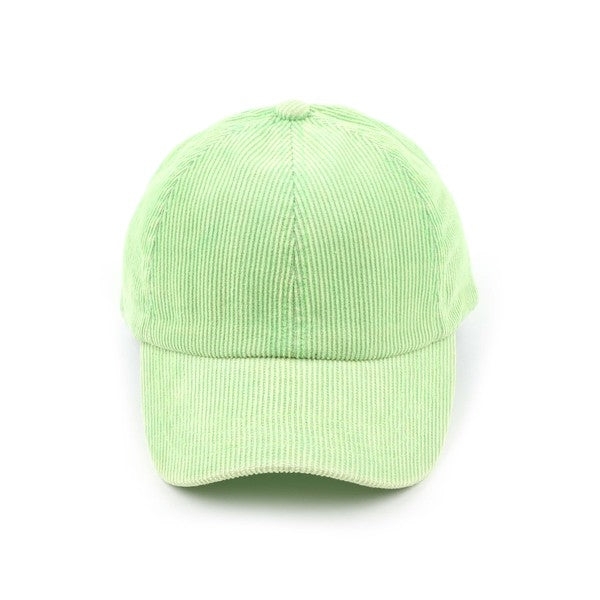 CC Stone-Washed Corduroy Cap