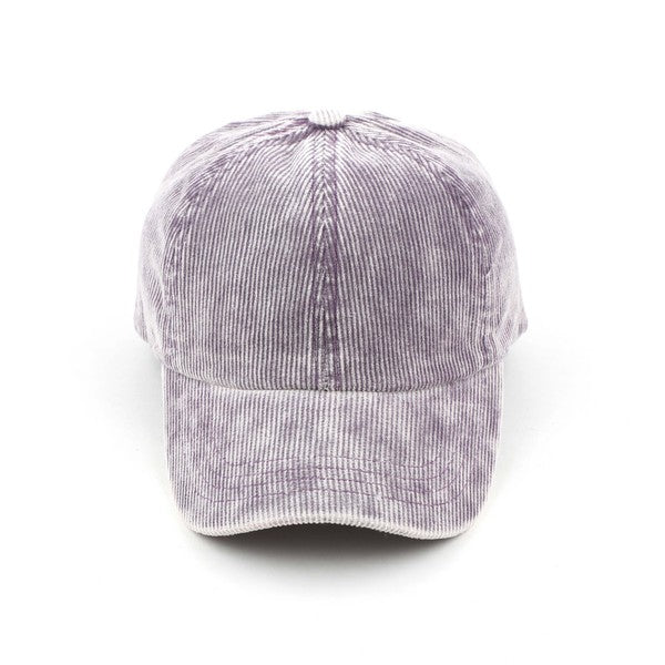 CC Stone-Washed Corduroy Cap