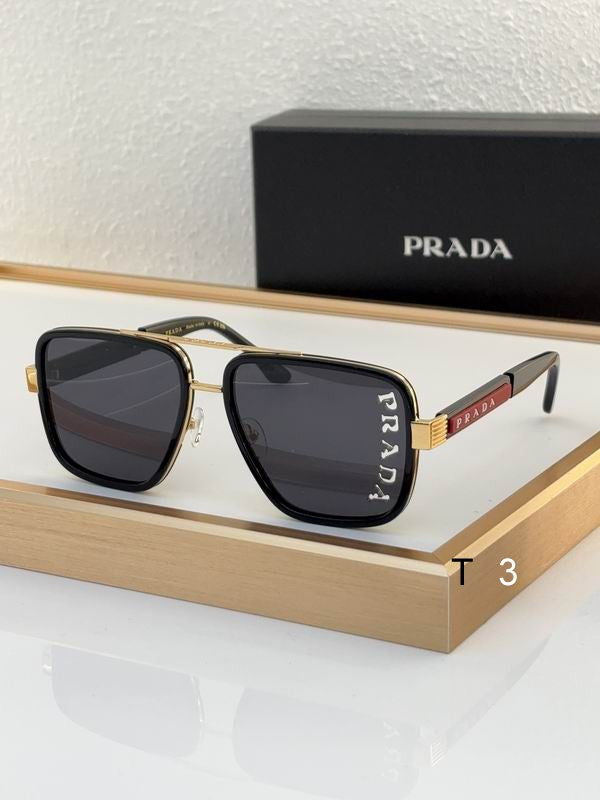 Pra Square With Logo Lense Sunglasses