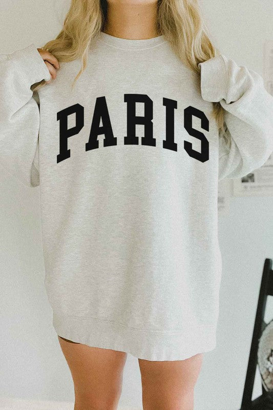 PARIS OVERSIZED SWEATSHIRT