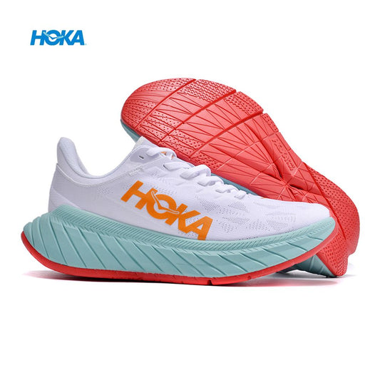 Ho Orange and Teal Sneaker