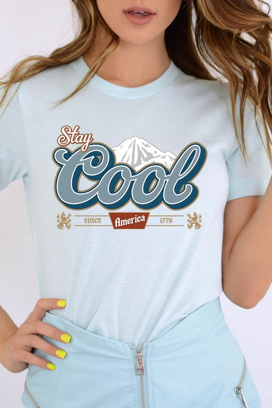 Stay Cool America Graphic T Shirts