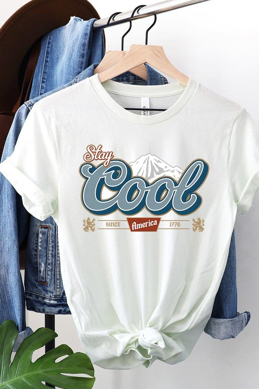 Stay Cool America Graphic T Shirts