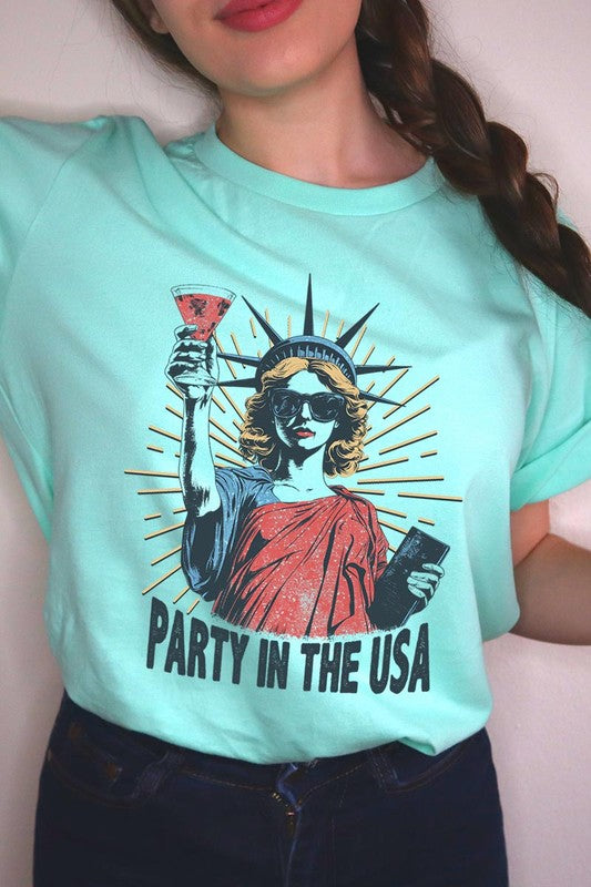 Party in the USA Graphic T Shirts