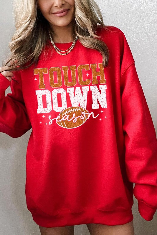 Touchdown Season Graphic Fleece Sweatshirts