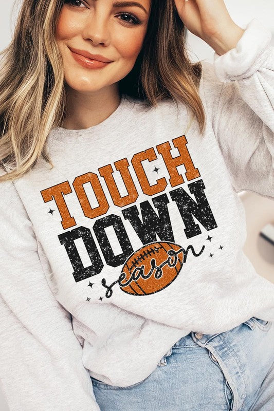 Touchdown Season Graphic Fleece Sweatshirts