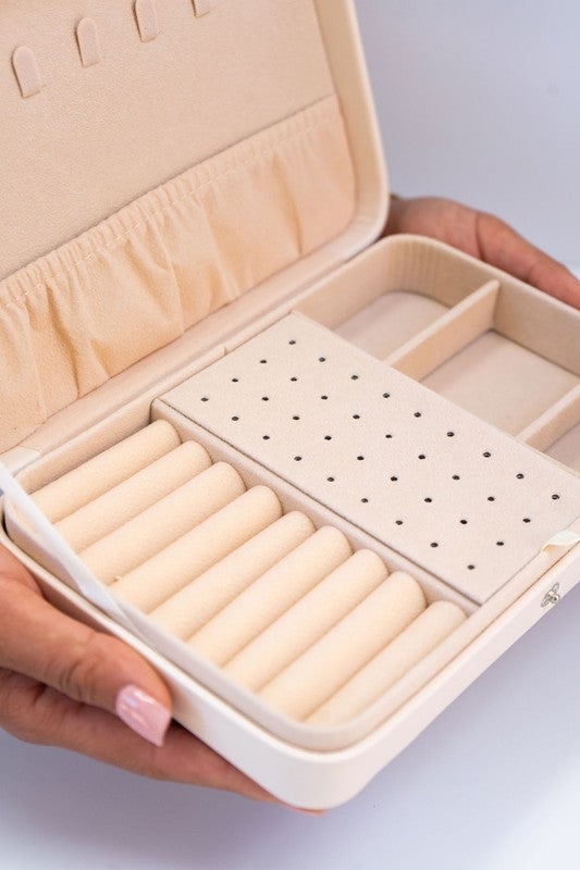 Jewelry Travel Case - Ivory