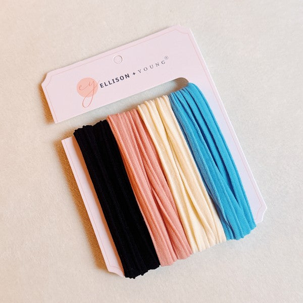 My Favorite Hair Ties Set Of 8