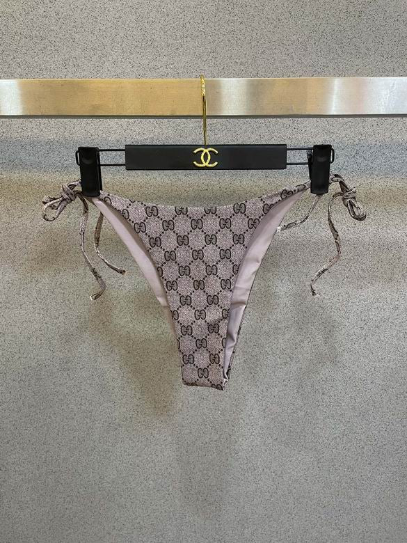 GUC Taupe Logo Bikini