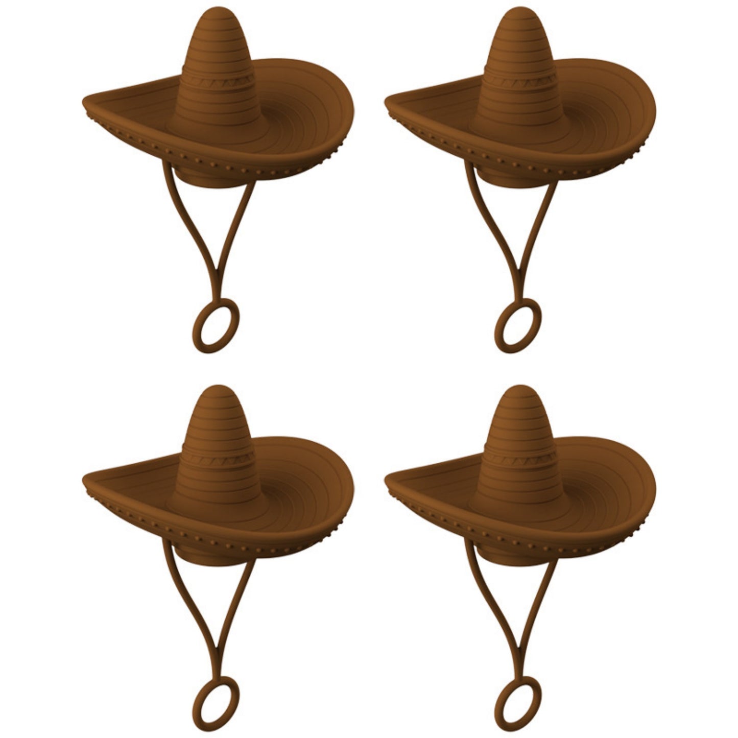 Straw Covers Cap Cowboy Hat Shaped