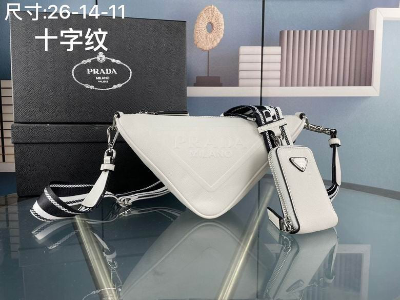 Pra Triangle Crossbody Bag