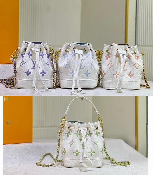 IV Spring Colors Bucket Bag