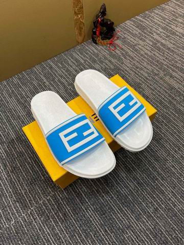 Fen Slide Logo Sandal