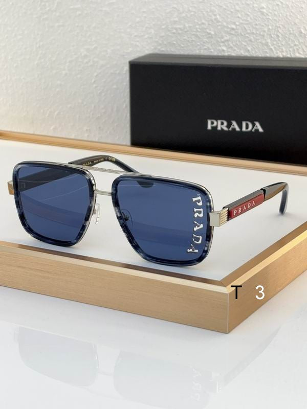 Pra Square With Logo Lense Sunglasses