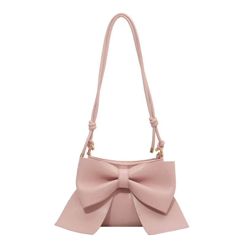 Underarm Bag With Bow