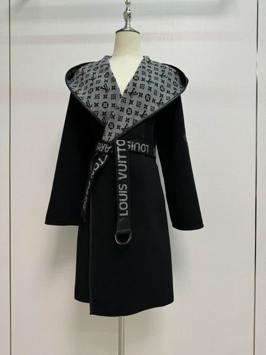 IV Black Shrug Coat