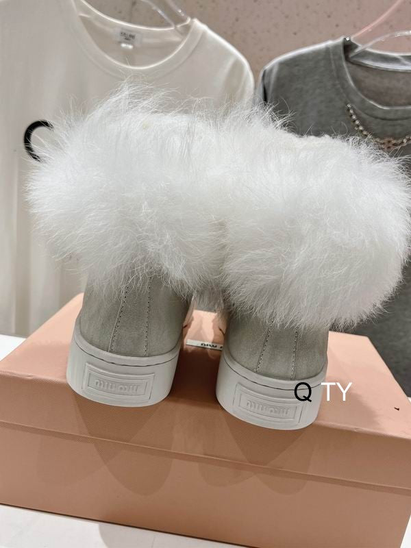 Miu Furry Sneaker