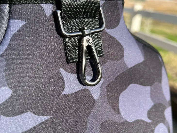 Pickleball Paddle Cover in Midnight Camo