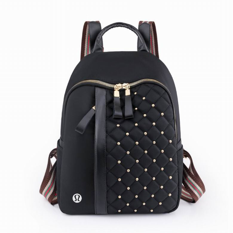 LLM Vegan Leather Studded Backpack