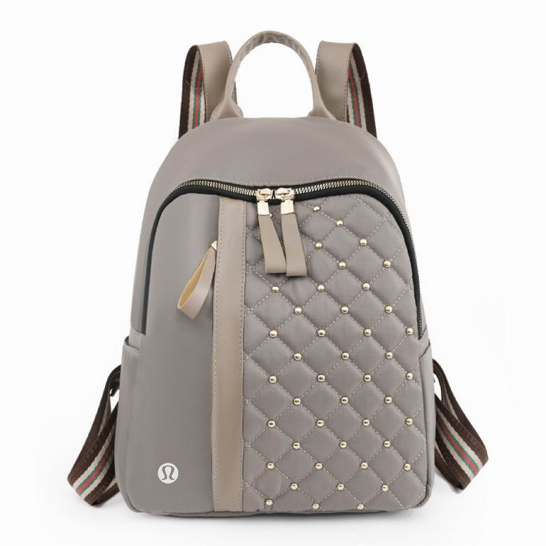 LLM Vegan Leather Studded Backpack