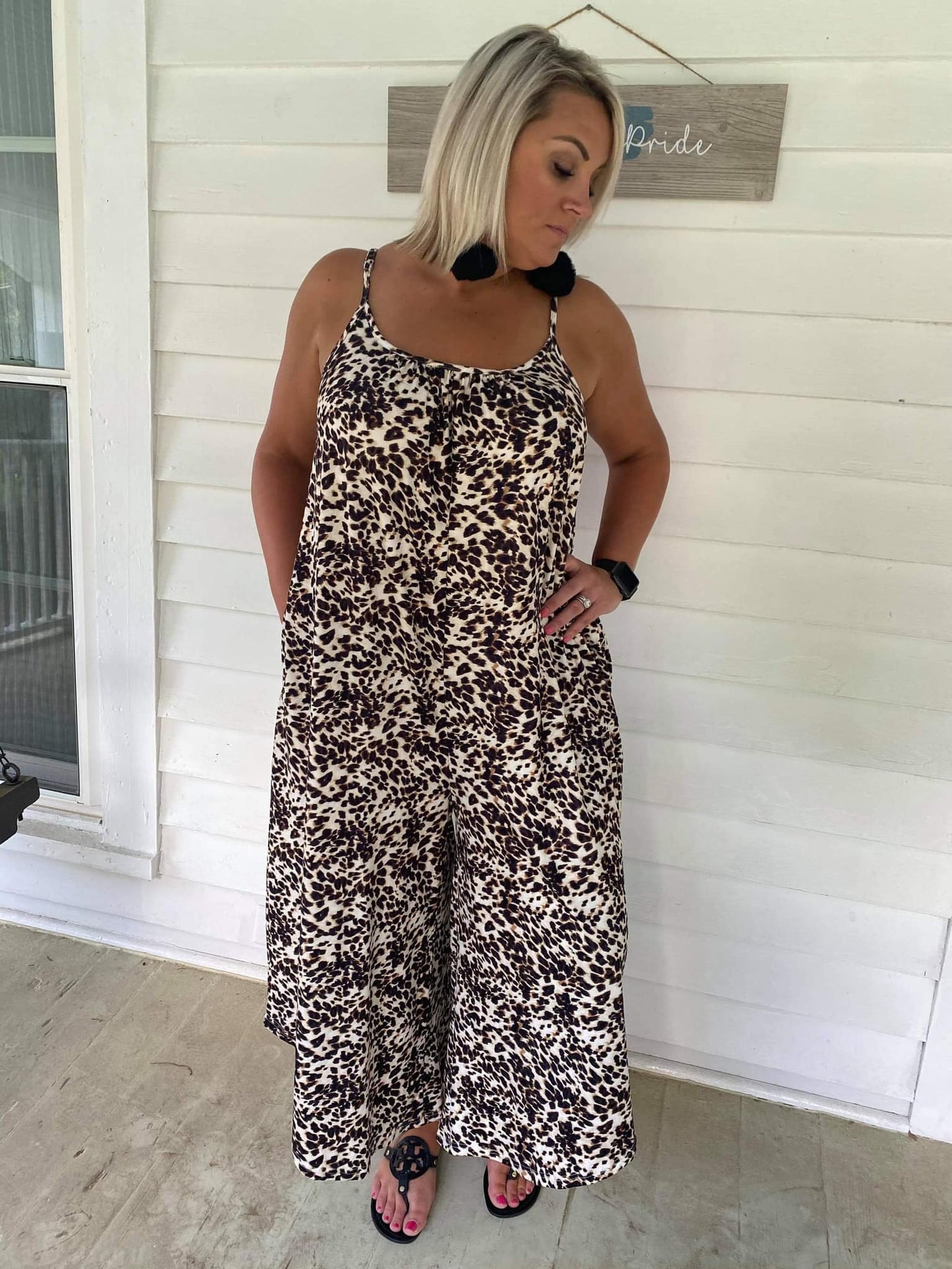 Relaxed Fit Jumpsuit in Assorted Prints