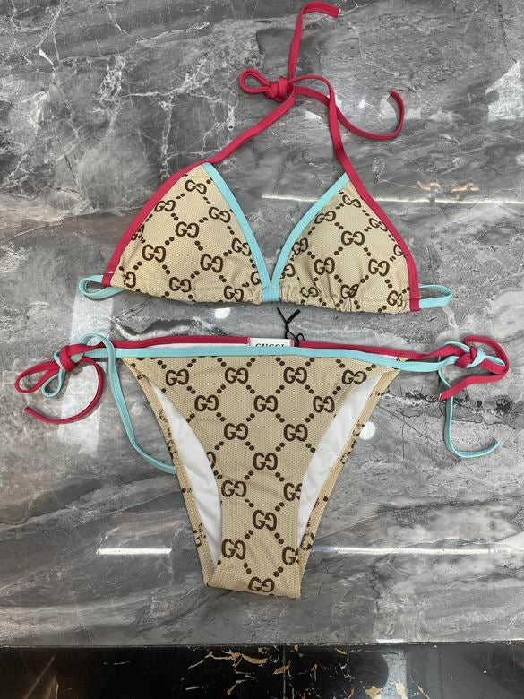 GUC Multicolored Logo Bikini