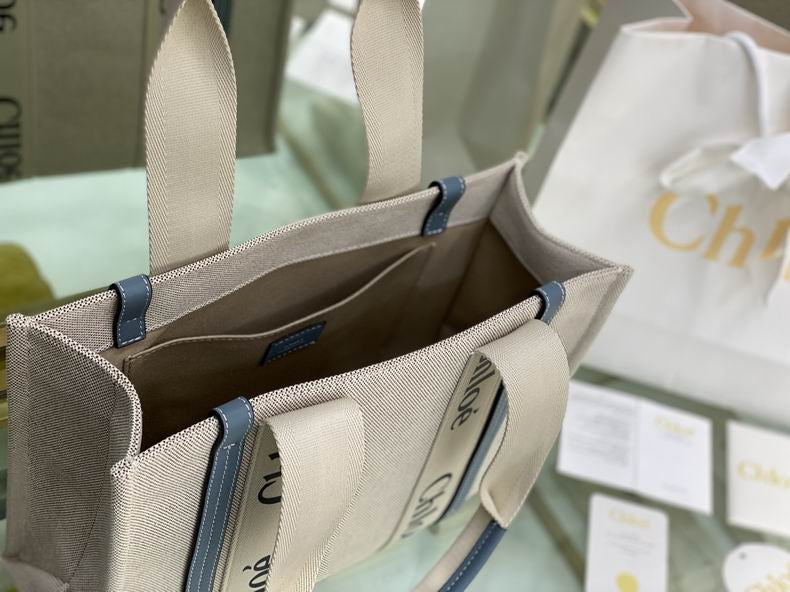 ChloE Blue Tote