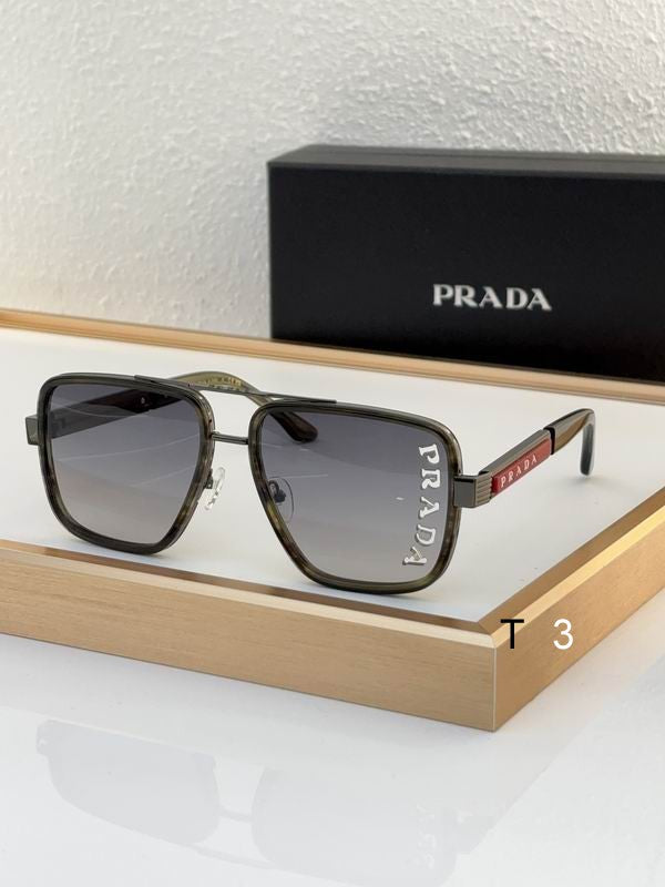 Pra Square With Logo Lense Sunglasses