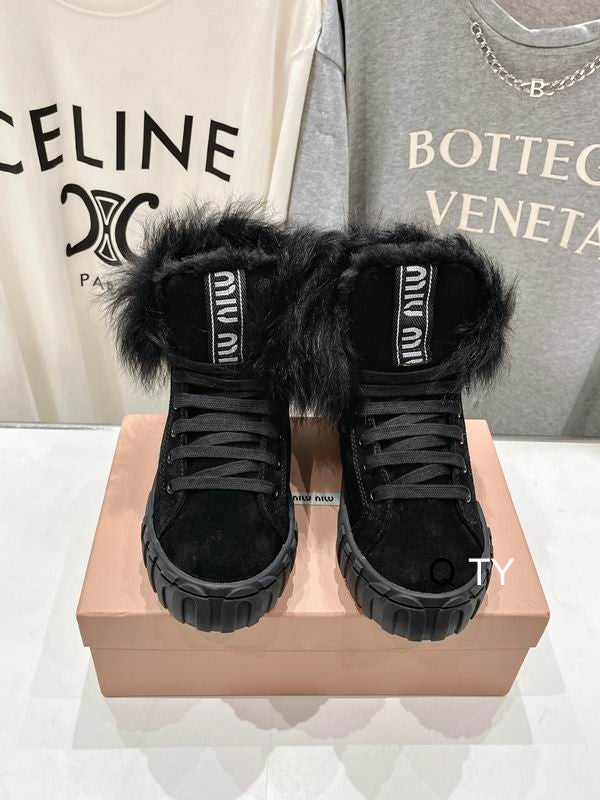 Miu Furry Sneaker