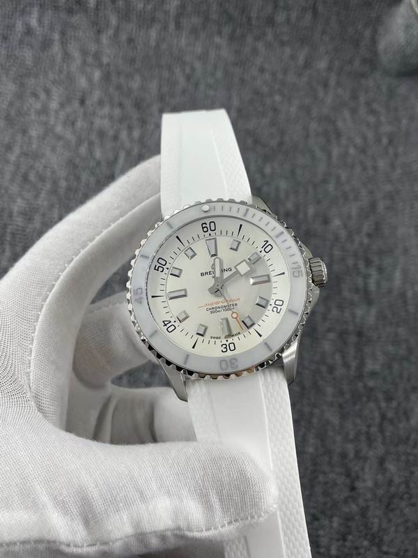 Bright Superocean Chronometer White Watch