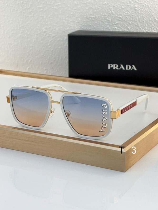 Pra Square With Logo Lense Sunglasses