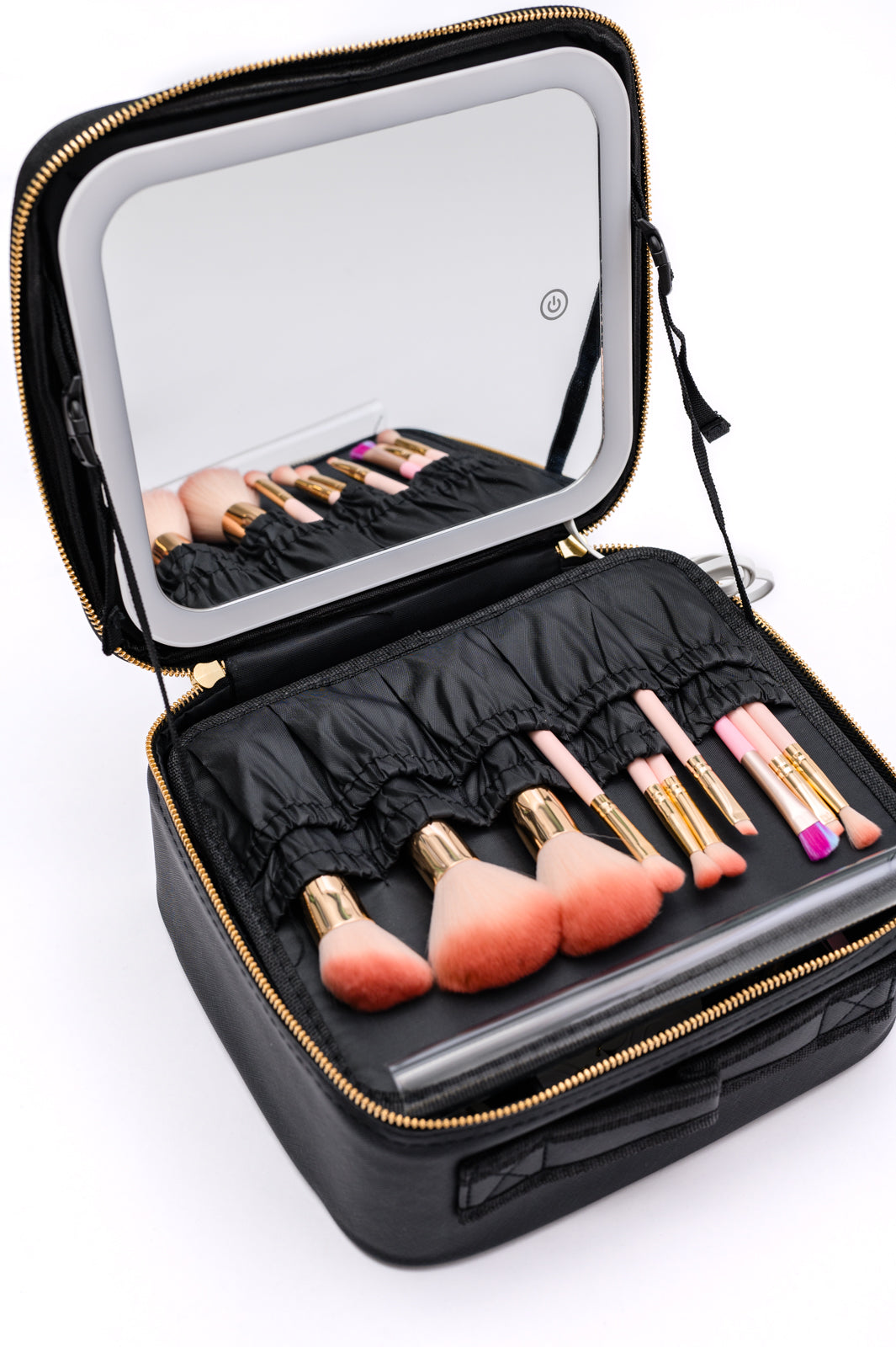 She's All That LED Makeup Case in Black