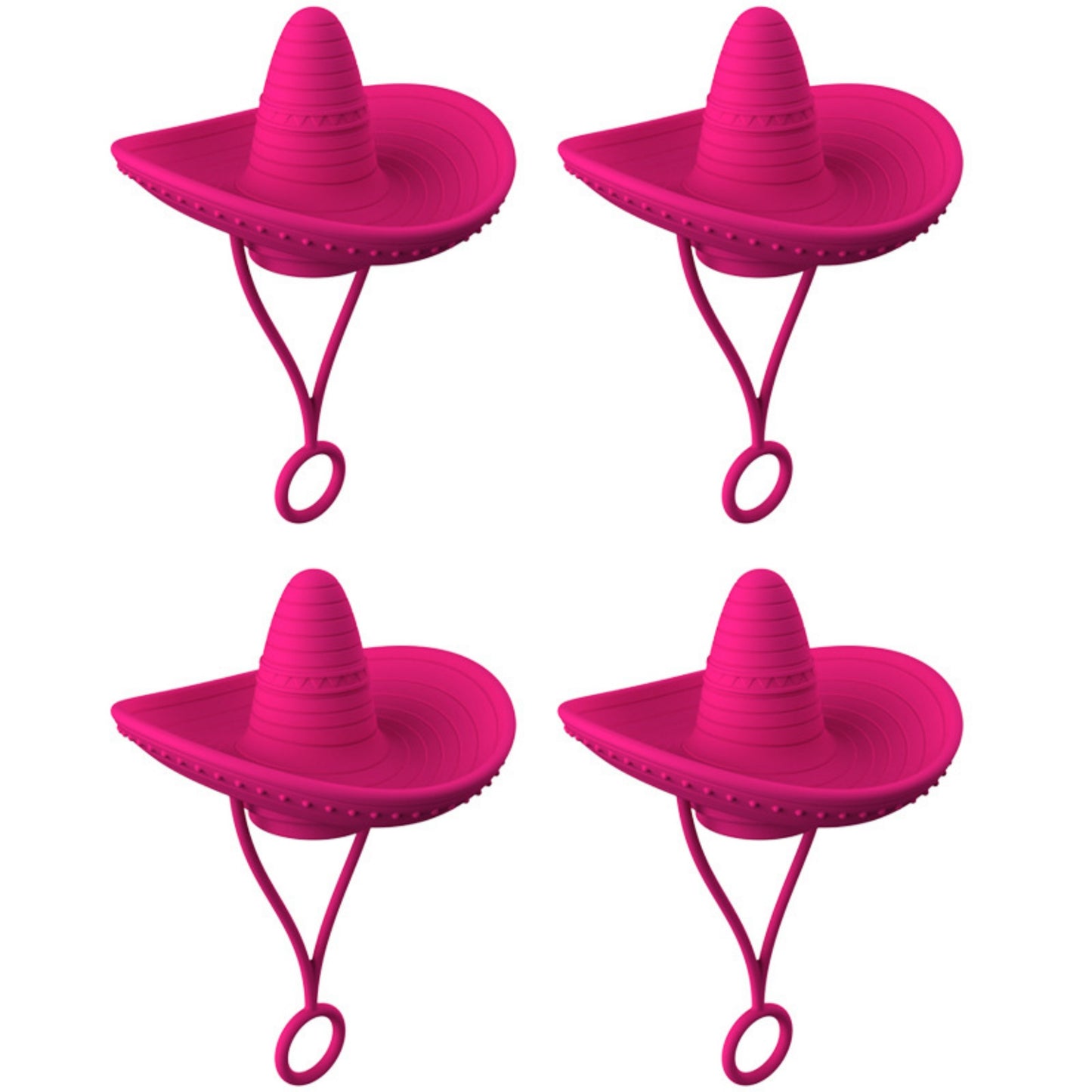 Straw Covers Cap Cowboy Hat Shaped