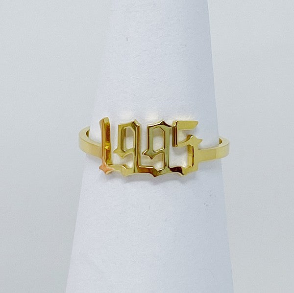 Birth Year Ring