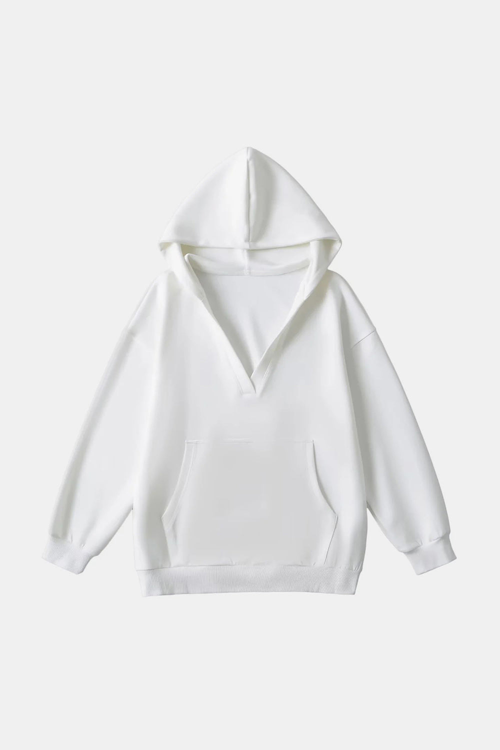 Basic Bae Kangaroo Pocket Long Sleeve Hoodie